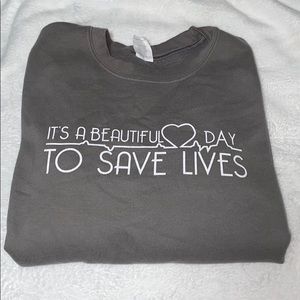 Greys anatomy sweatshirt